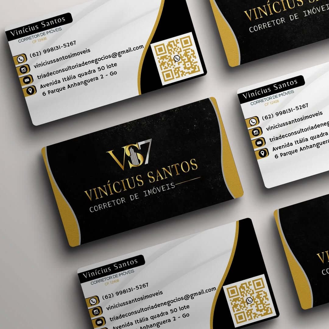 Logotipo e cartão de visita desenvolvido para @viniciussantosimoveis 🔥#logotipo #identidadevisu